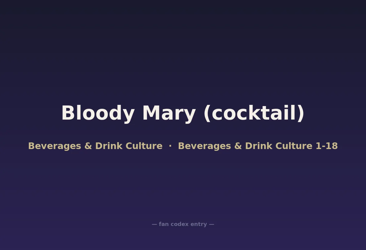 Bloody Mary (cocktail)
