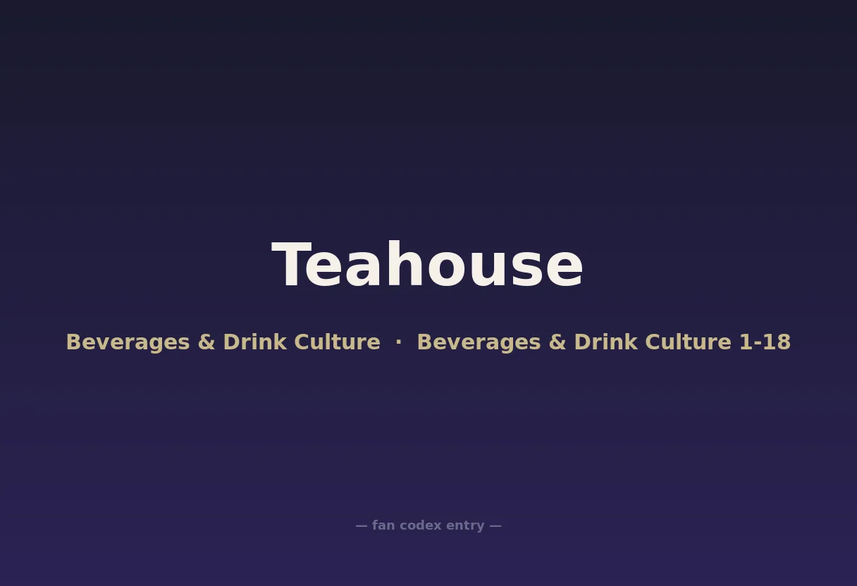 Teahouse